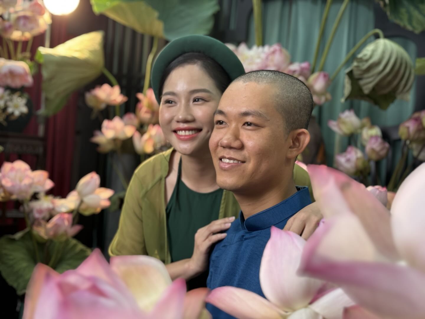 Anh Hoàng Minh Hóa và gia đình